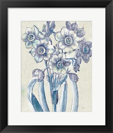 Framed Belle Fleur IV Crop Print