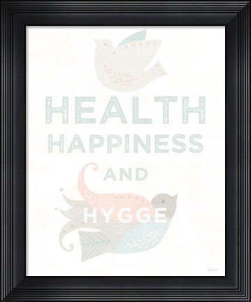 Framed Cozy Hygge II Print