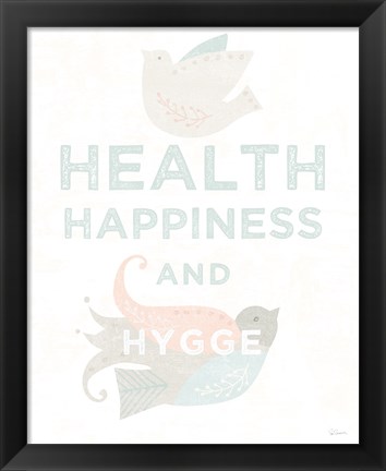 Framed Cozy Hygge II Print