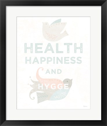 Framed Cozy Hygge II Print