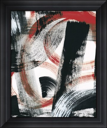 Framed LPs in 33 II Red Print