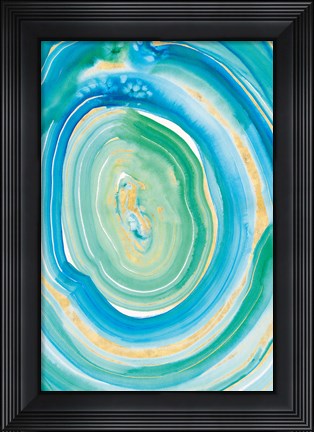Framed Terrain Gilded II Print