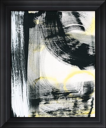 Framed LPs in 33 III Light Yellow Print