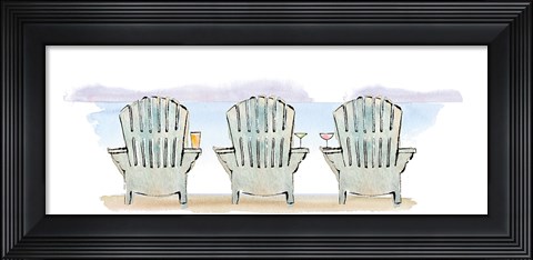 Framed Girlfriends Cabin VII No Words Print