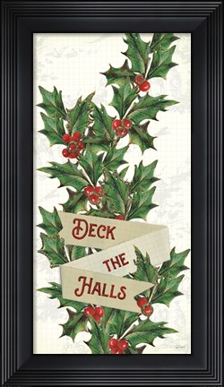 Framed Yuletide VII Print