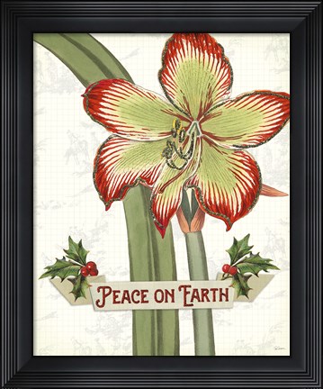 Framed Yuletide II Print
