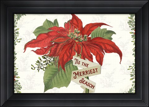 Framed Yuletide I Print