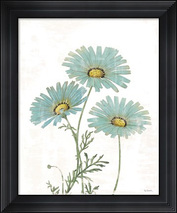 Framed Bloemen Boek IV on White Print
