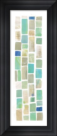 Framed High Windows II Blue Print