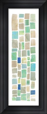 Framed High Windows III Blue Print