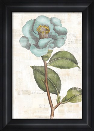 Framed Bloemen Boek IX Print
