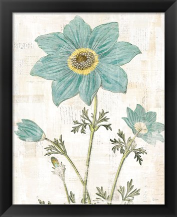 Framed Bloemen Boek III Print