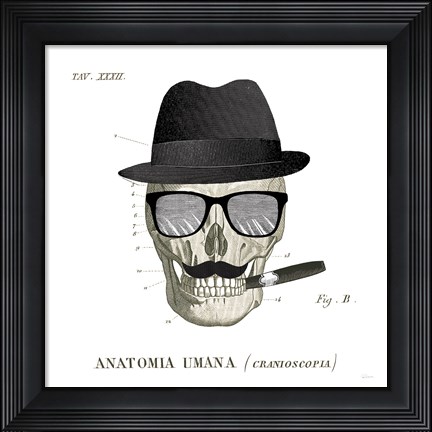 Framed Dandy Bones V Print