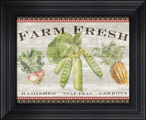 Framed Farm Fresh Print
