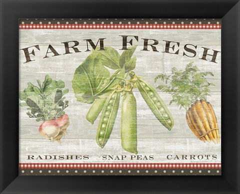 Framed Farm Fresh Print