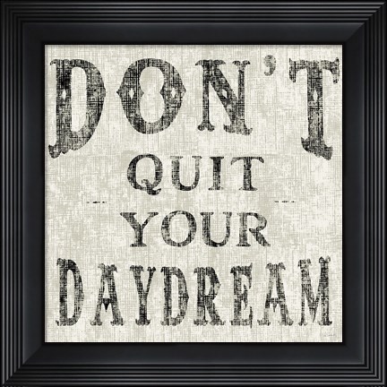 Framed Rustic Inspiration II Light Print