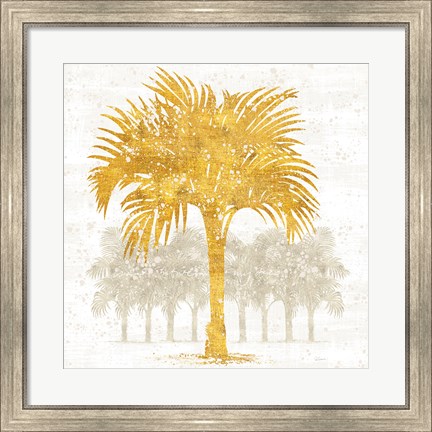 Framed Palm Coast IV Print