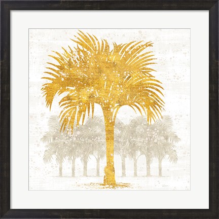 Framed Palm Coast IV Print