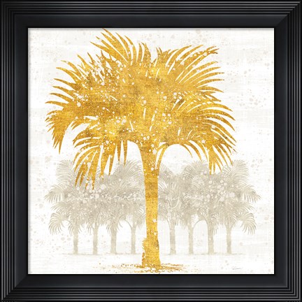 Framed Palm Coast IV Print