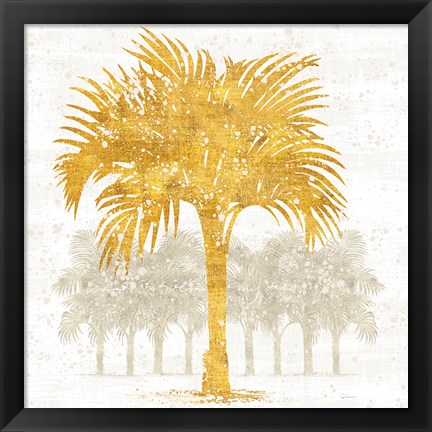 Framed Palm Coast IV Print