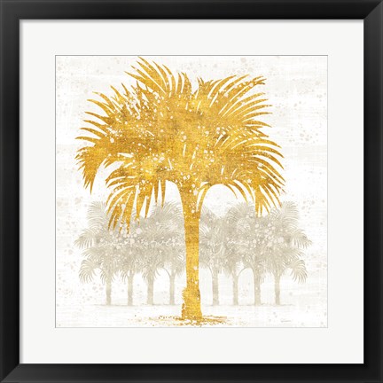 Framed Palm Coast IV Print