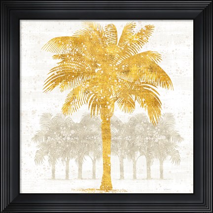 Framed Palm Coast II Print
