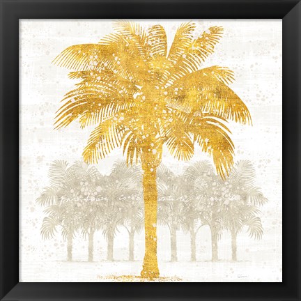 Framed Palm Coast II Print