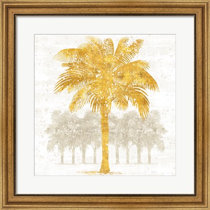 Framed Palm Coast II Print
