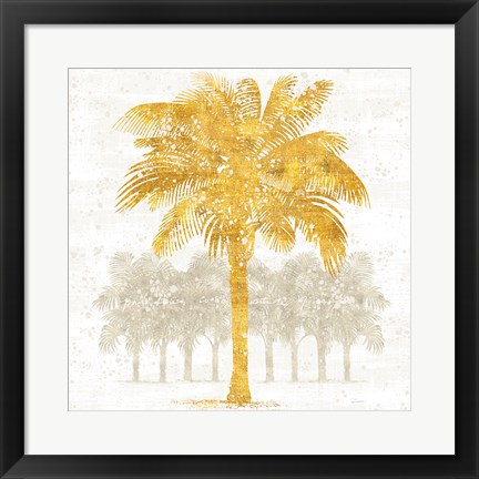 Framed Palm Coast II Print