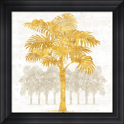 Framed Palm Coast III Print