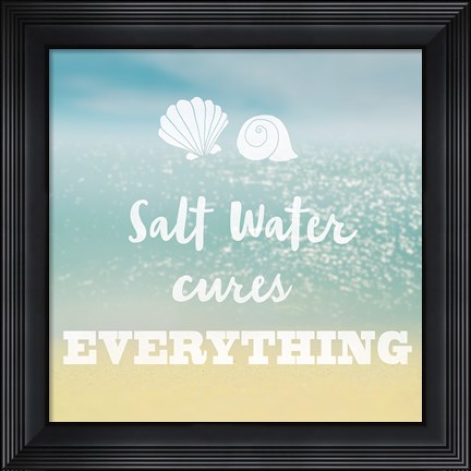 Framed Salt water Cure Print