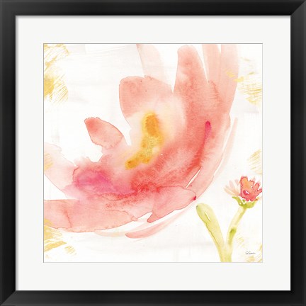 Framed Breeze Bloom V Print