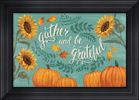 Framed Harvest Delight V No Wood Print