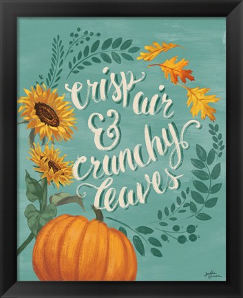 Framed Harvest Delight III No Wood Print