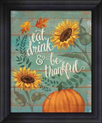 Framed Harvest Delight II Print