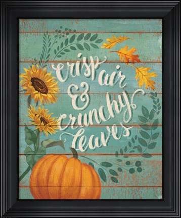 Framed Harvest Delight III Print