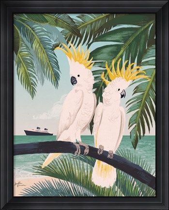 Framed Welcome to Paradise IX Print