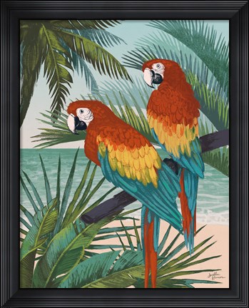 Framed Welcome to Paradise X Print