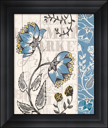 Framed Blooming Season I v2 Print
