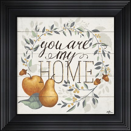 Framed Our Home I Print