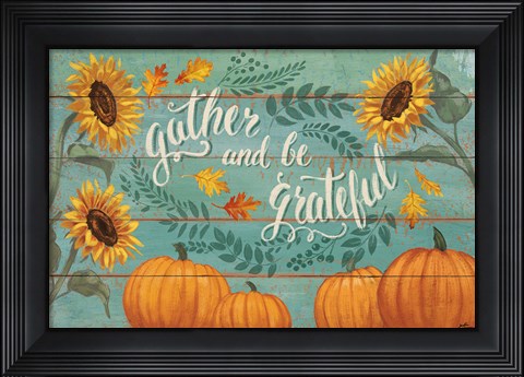 Framed Harvest Delight V Print