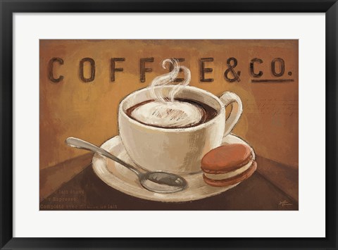 Framed Coffee and Co V Print