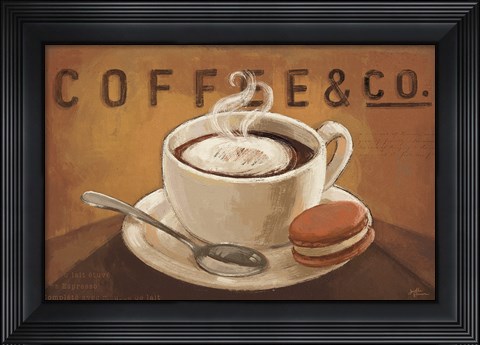 Framed Coffee and Co V Print