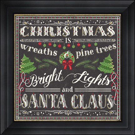 Framed Winter Wonderland VI Print