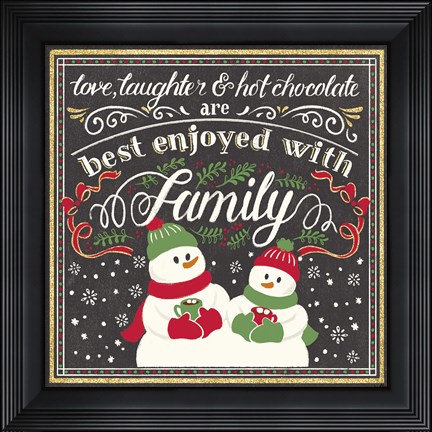 Framed Winter Wonderland II Print