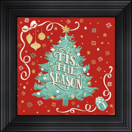 Framed Trimming the Tree IV Print