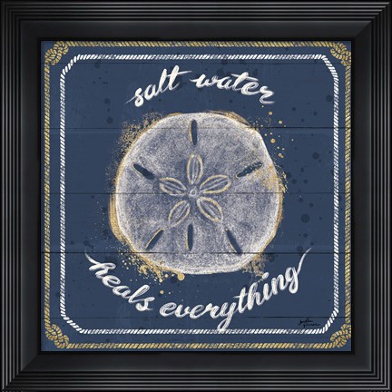 Framed Calm Seas IV Print