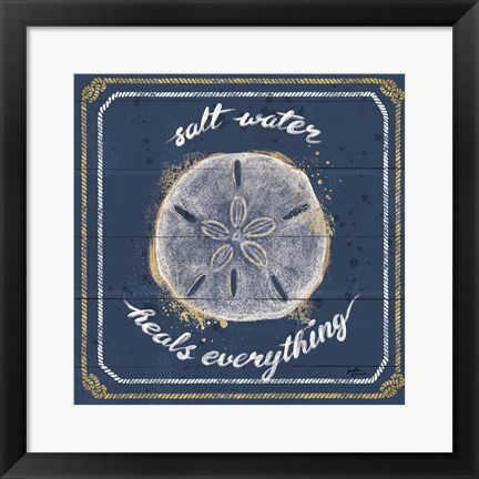 Framed Calm Seas IV Print