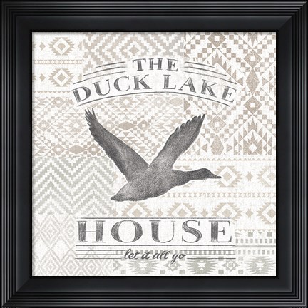 Framed Soft Lodge II Print