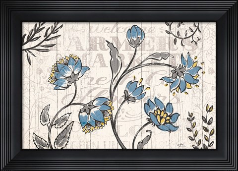 Framed Blooming Season III Print